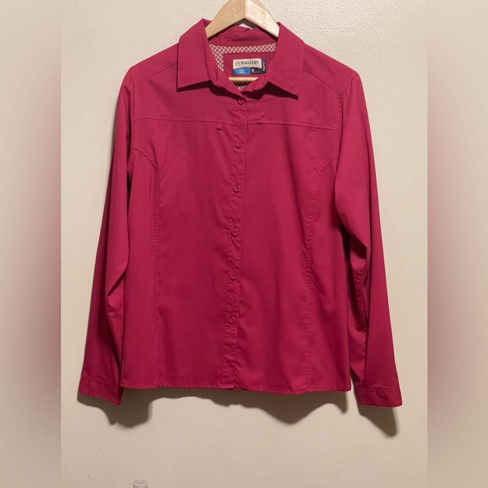 Magellan button down fish gear